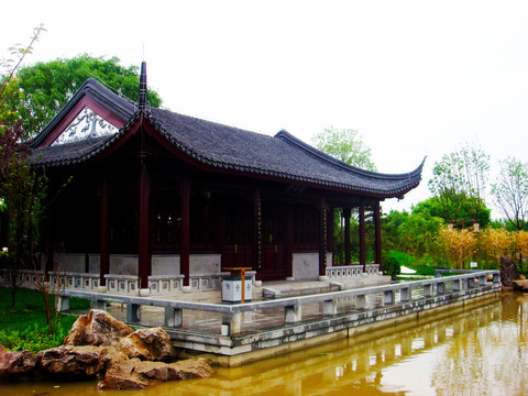 園林建筑 古代 亭宅 攝影