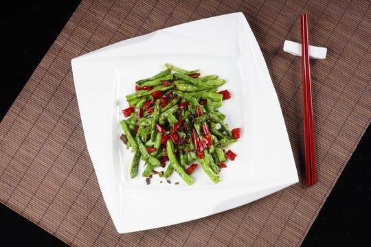爆炒蕓豆