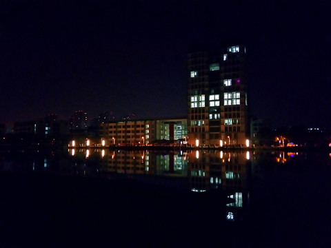 夜晚的城市