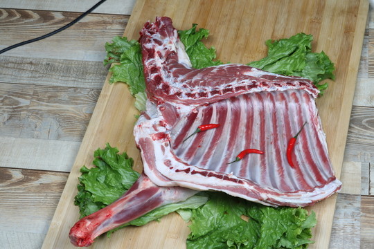 羊肉寧夏鹽池灘羊肉大草原綿羊羯