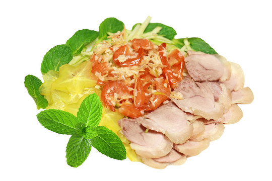 豬肉和蝦