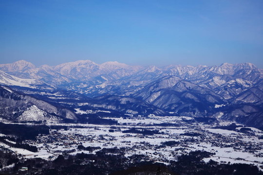冬天的Hakuba村
