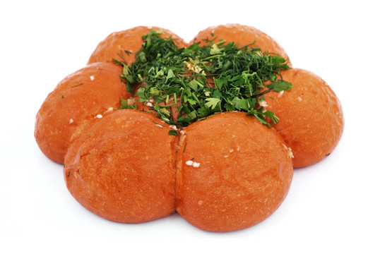 蒜蓉香菜面包