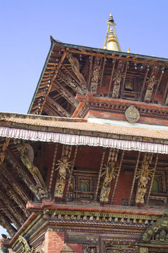 Changu納拉揚寺；尼泊爾
