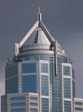 在曼谷的高層辦公建筑；泰國(guó)