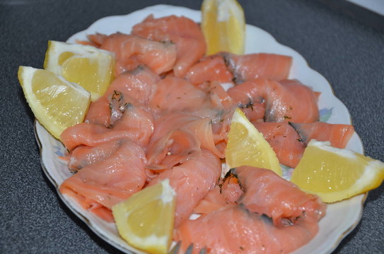 腌三文魚