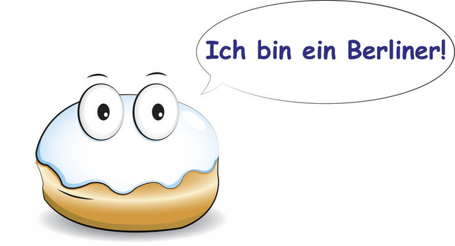 Ich bin ein Berliner！