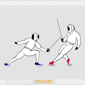擊劍運(yùn)動員