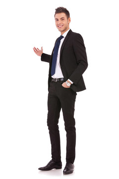 商務(wù)人演示