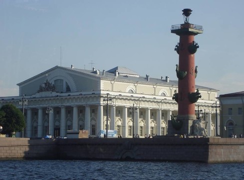 在圣彼得堡的中央海軍博物館