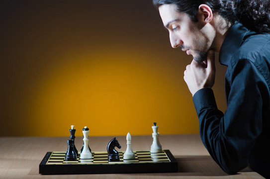 棋手玩他的游戲