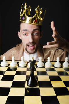 棋手玩他的游戲
