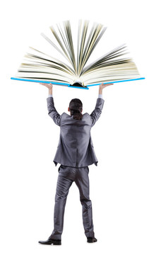 商人與白色書籍