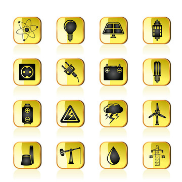 電力和電力行業(yè)圖標(biāo)