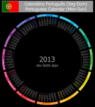 2013型的葡萄牙萬(wàn)年歷
