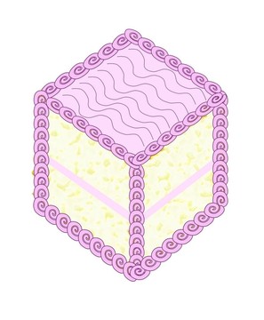 一塊生日蛋糕