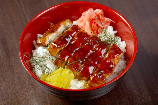 日本食品烤鰻魚的鰻魚