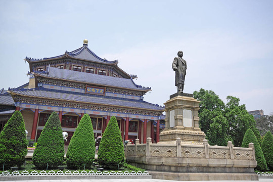 廣州中山紀(jì)念堂；中國