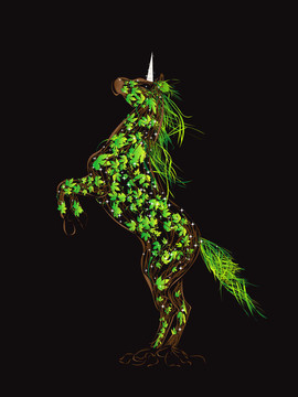 童話(huà)中的獨(dú)角獸