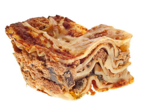 素食烤寬面條