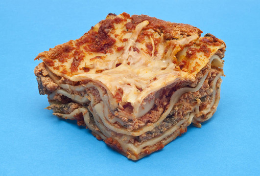素食烤寬面條