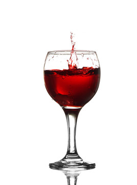 紅酒抽象飛濺
