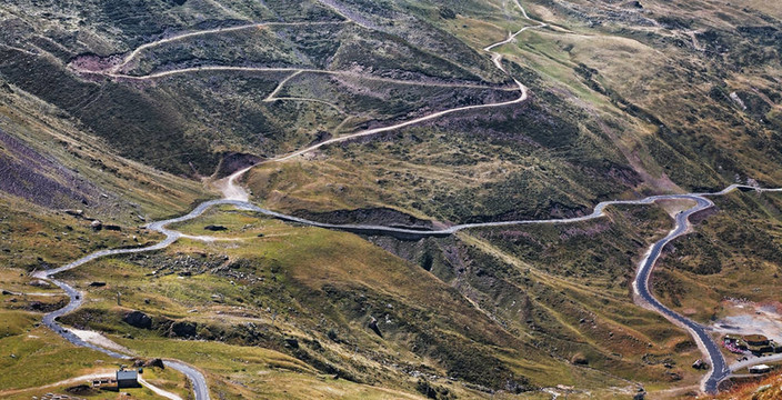 山上的道路