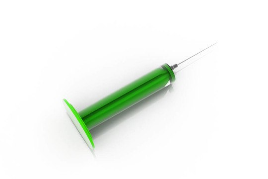 注射器三維渲染