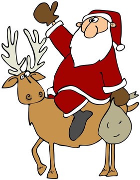 馴鹿Santa