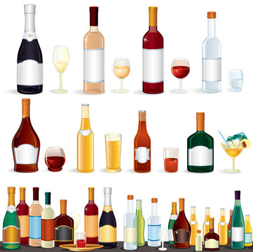 各種各樣的飲料