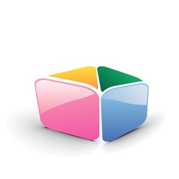 3d光滑的圖標