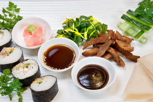 壽司和手指食品