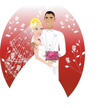 婚禮請柬模板6