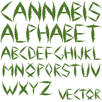 大麻葉子的字母