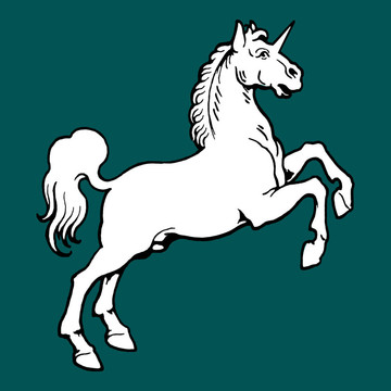 對(duì)藍(lán)色的獨(dú)角獸