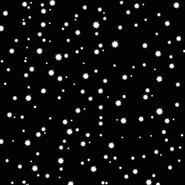星空的夜空結構。一個插畫