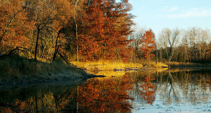 Schultz Lake在黎巴嫩丘陵公園