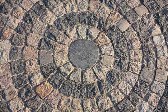 循環(huán)基金。石背景