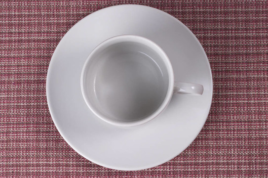 小白咖啡杯