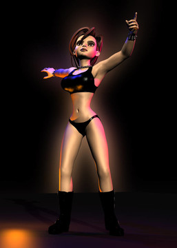 3D香椿的女人