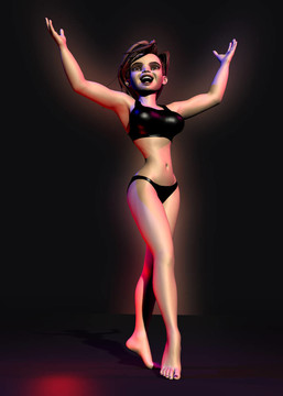 3D香椿的女人