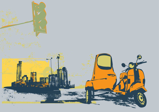 城市背景