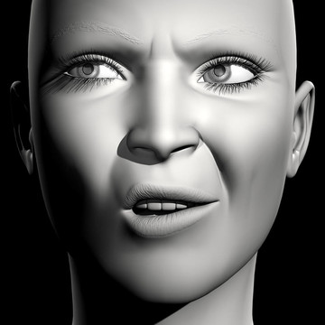 3d女人肖像