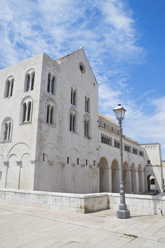 圣尼古拉斯大教堂。Bari。Apulia。