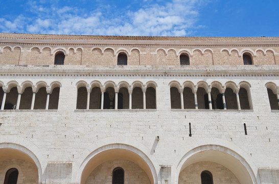 圣尼古拉斯大教堂。Bari。Apulia。