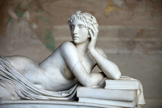 比薩公墓：從Ottaviano Fabrizio Mossotti墓的細節(jié)（1791 - 1863）