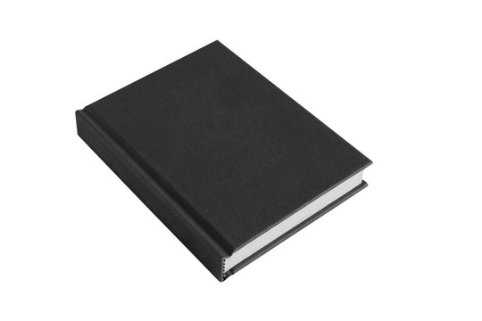 黑色的硬皮精裝書