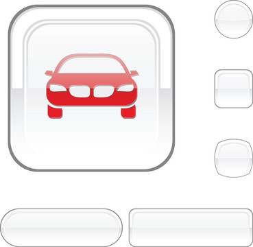 汽車白按鈕。
