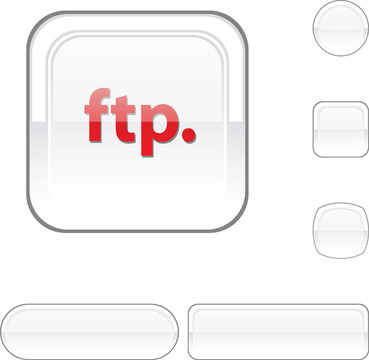 FTP的白色按鈕。
