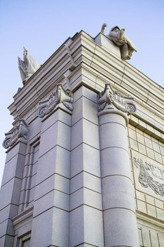 經(jīng)典柱；柱；建筑；建筑；屋頂